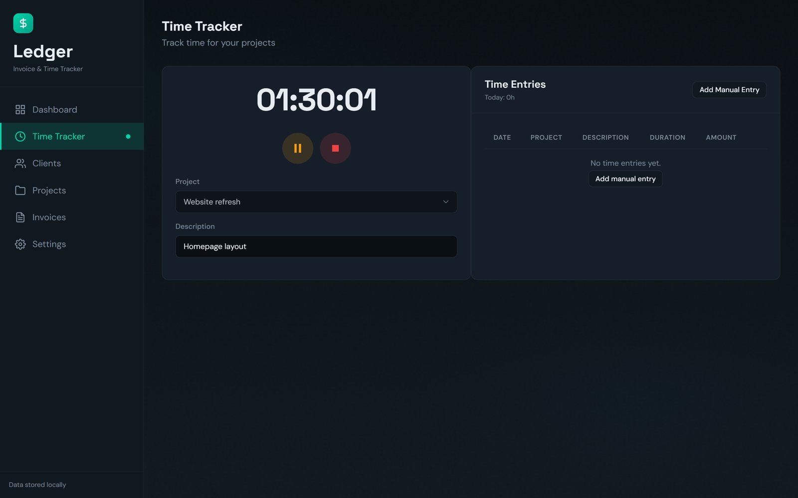 Invoice and Time Tracker 4