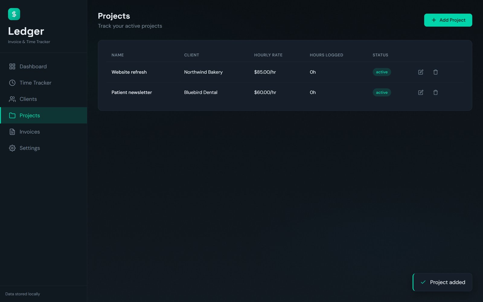 Invoice and Time Tracker 6