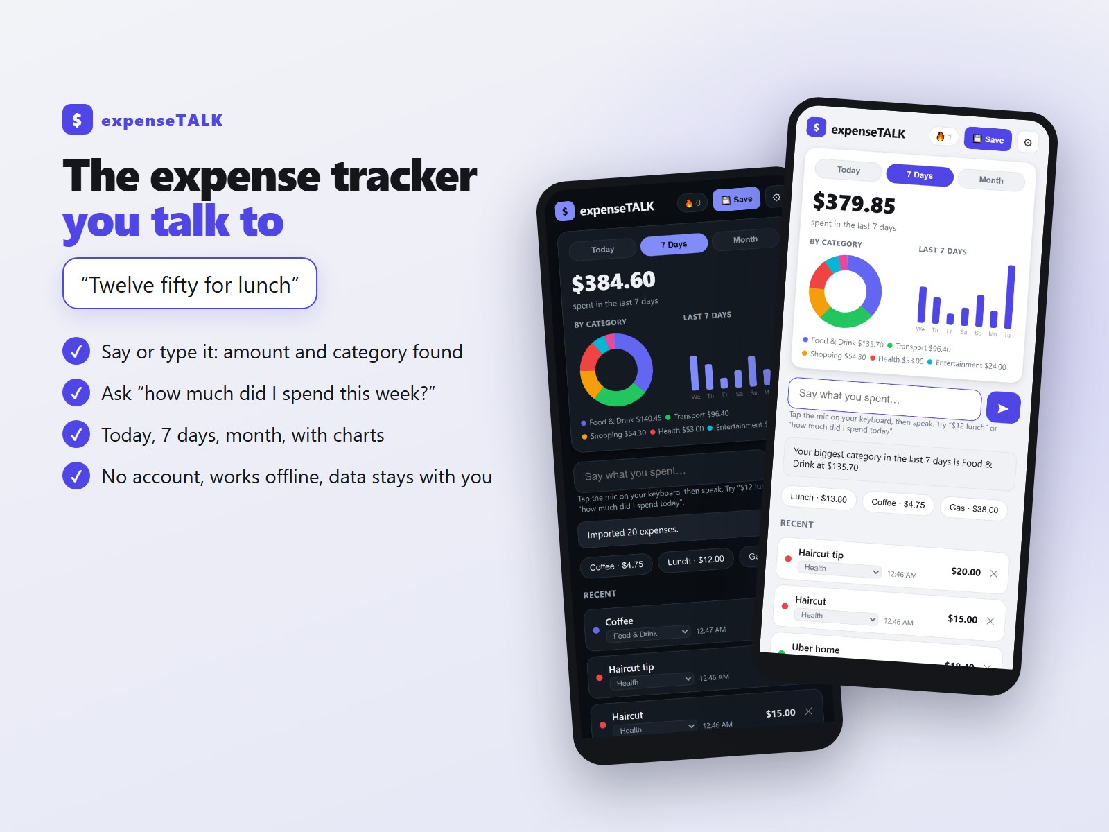 Expense Tracker You Talk To 0